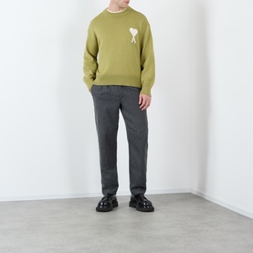 Intarsia Logo Sweater