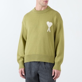 Intarsia Logo Sweater