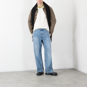 Large Straight Leg Jeans