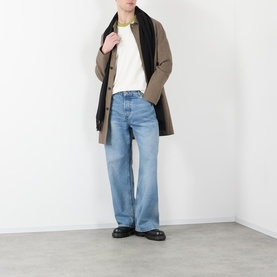 Logo Patch Contrast Sleeve T-Shirt