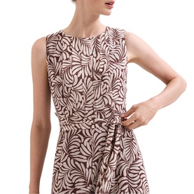 Janine Leaf Wide Leg Jumpsuit