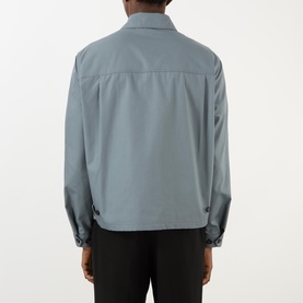 Logo Zip-Through Overshirt