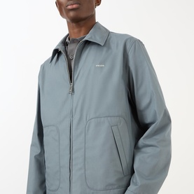 Logo Zip-Through Overshirt