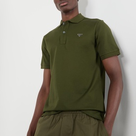 Triangle Logo Polo Shirt
