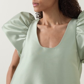 Cleo Puff Dress