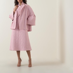 Vine Open Front Textured Jacket