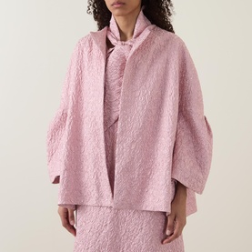 Vine Open Front Textured Jacket