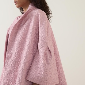 Vine Open Front Textured Jacket