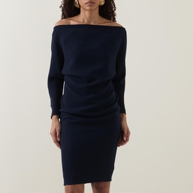 Hollow Off-The-Shoulder Dress