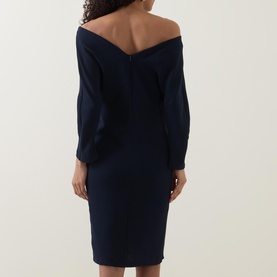 Hollow Off-The-Shoulder Dress