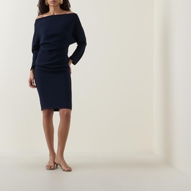 Hollow Off-The-Shoulder Dress