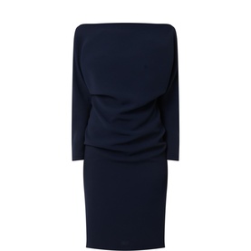 Hollow Off-The-Shoulder Dress