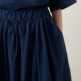 Harbour Gathered Flared Skirt