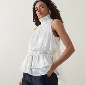 Sienna Gathered Frill Blouse