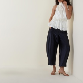 Sienna Gathered Frill Blouse