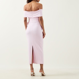 Flower Appliqu&eacute; Dress