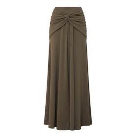 Waterfall Twist Drape Skirt