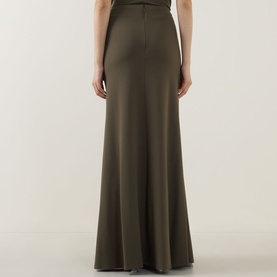 Waterfall Twist Drape Skirt