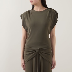 Petal Drape Blouse