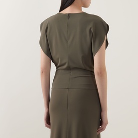 Petal Drape Blouse
