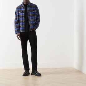 Standard Luxe Performance Straight-Leg Jeans