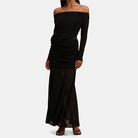 Belinda Draped Off The Shoulder Dress
