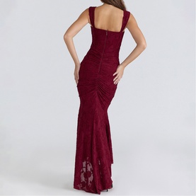 Cesca Floral Lace Corset Dress
