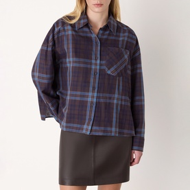 Checked Brushed Shirt