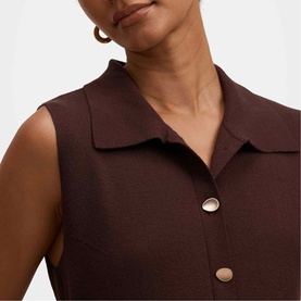 Chelsea Petite Pleated Flared Dress