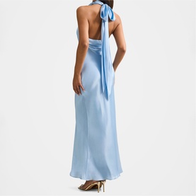 Clementine Satin Dress