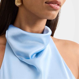 Clementine Satin Dress