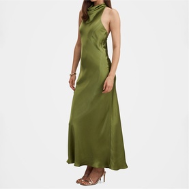Clementine Satin Dress