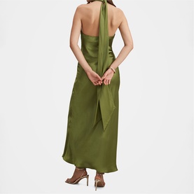 Clementine Satin Dress