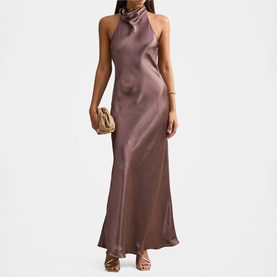 Clementine Satin Dress