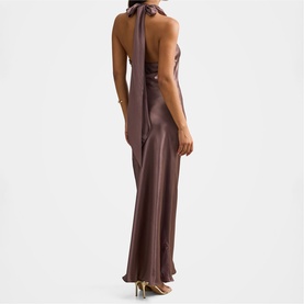 Clementine Satin Dress