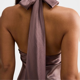 Clementine Satin Dress