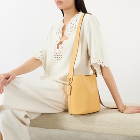 Bleecker 21 Logo Bucket Bag