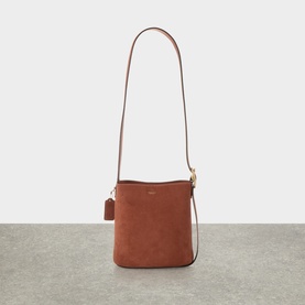 Bleecker 21 Suede Bucket Bag