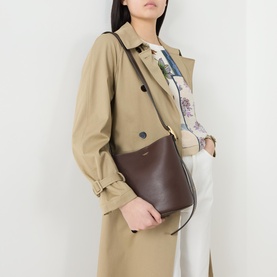 Bleecker 21 Leather Bucket Bag