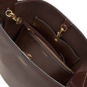 Bleecker 21 Leather Bucket Bag