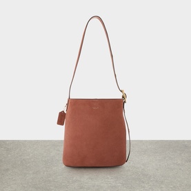 Bleecker Suede Bucket Bag