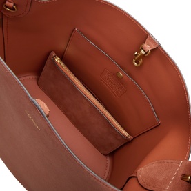 Bleecker Suede Bucket Bag