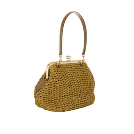 Kisslock Woven Frame 27 Bag