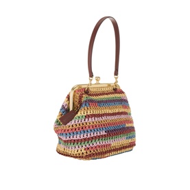 Kisslock Woven Frame 27 Bag