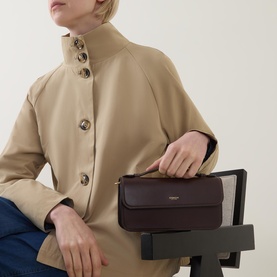 Elora Logo Top Handle Crossbody Bag