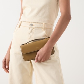 Elora Logo Top Handle Crossbody Bag