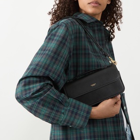 Elora Logo Top Handle Crossbody Bag