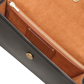 Elora Logo Top Handle Crossbody Bag