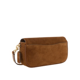 Brook Flap Chain Suede Crossbody Bag
