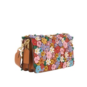 Tabby 26 Floral Appliqu&eacute; Shoulder Bag